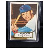 1952 MLB TOPPS WALLY POST #151 CARD