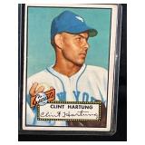 1952 MLB TOPPS CLINT HARTUNG #141 CARD