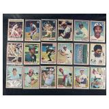 LOT OF 18 - 1978 MLB TOPPS O-PEE-CHEE CARDS