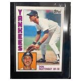 1984 TOPPS DON MATTINGLY MLB CARD