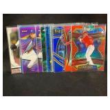 LOT OF 13 MLB SERIAL NUMBERED CARDS