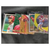 LOT OF MLB CARDS - CRAIG STAMMEN, BARRY LARKIN,
