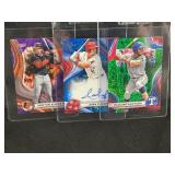 LOT OF 3 - 2024 MLB BOWMAN