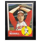 1963 MLB TOPPS JOE NUXHALL #194 CARD