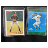 LOT OF 2 DEREK JETER MLB CARDS