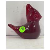 VINTAGE VIKING RUBY RED CARDINAL 4 1/4" TALL