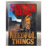 1991 STEPHEN KING NEEDFUL THINGS HARDBACK BOOK