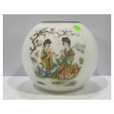 NORLEANS HAND PAINTED ORIENTAL BOWL - MADE IN