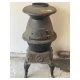 SUN CAST IRON #50 POT BELLY STOVE - 14' X 32'