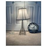 EIFFEL TOWER LAMP - 26' TALL, EIFFEL TOWER VASE -