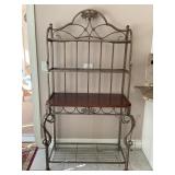 WROUGHT IRON BAKERS RACK - 40' X 71' X 20'