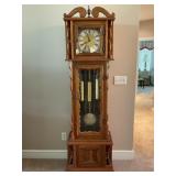 GRANDFATHER CLOCK WITH GERMAN MOVEMENT - 78' X