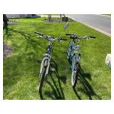 HIS & HERS SCHWINN BICYCLES - SIMARRON & CITY
