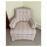SILVER CRAFT UPHOLSTERED SIDE CHAIR