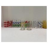 LOT OF 12 SWANKY SWIG JUICE GLASSES