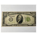 1928 B $10 FEDERAL RESERVE NOTE