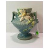 ROSEVILLE POTTERY 188-6" BLUE DANDELION VASE