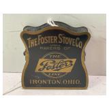 FOSTER STOVE COMPANY LETTER OFFICE PAPER CLIP