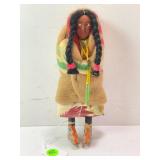 SKOOKUM BULLY GOOD INDIAN DOLL WITH ORIGINALTAG -