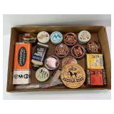 SHOE SHINE POLISH TINS, SADDLE SOAP AND MORE