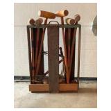 VINTAGE CROQUET SET - ORIGINAL SET FROM WANGLER