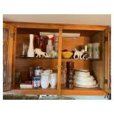 CONTENTS OF CABINET IN KITCHEN -APOLLO 11 GLASSES