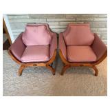 PAIR OF ADRIAN PAIRSALL MID CENTURY MODERN GONDOLA