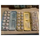 3 DOZEN ASSORTED GOLF BALLS