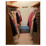 CONTENTS OF CLOSET - LARGE SELECTION OF WOMENS