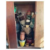 CONTENTS OF CLOSET IN GARAGE - LANDSCAPING LIGHTS,