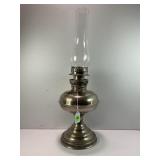 RAYO VINTAGE OIL LAMP WITH GLASS CHIMNEY
