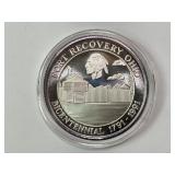 FORT RECOVERY OHIO SILVER BICENTENNIAL COIN IN