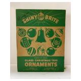 SHINY BRITE VINTAGE GLASS ORNAMENTS IN ORIGINAL