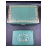VINTAGE COSTUME JEWELRY IN JEWELRY BOXES