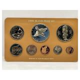 1976 COOK ISLAND PROOF SET WITH PRESENTATION BOX