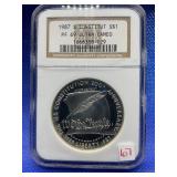 1987 S CONSTITUTION DOLLAR NGC PF69 ULTRA CAMEO