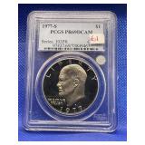 1977 S EISENHOWER DOLLAR PCGS PR69DCAM