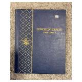 WHITMAN LINCOLN CENTS BOOK 1909-1940 - 70 COINS