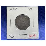 1858 BARBER HEAD QUARTER
