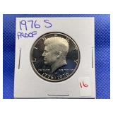1976 S KENNEDY HALF DOLLAR PROOF