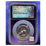1962 WASHINGTON QUARTER NGC PF67