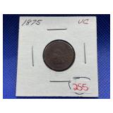1875 INDIAN HEAD CENT