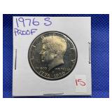 1976 S KENNEDY HALF DOLLAR PROOF