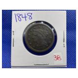 1848 LARGE CENT
