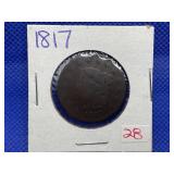 1817 LARGE CENT