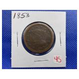1853 LARGE CENT