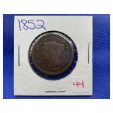 1852 LARGE CENT