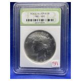 1923 S PEACE DOLLAR INB