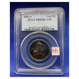 2002 S SACAGAWEA DOLLAR PCGS PR69DCAM