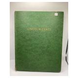 WHITMAN LINCOLN CENT GREEN BOOK - 122 COINS TOTAL